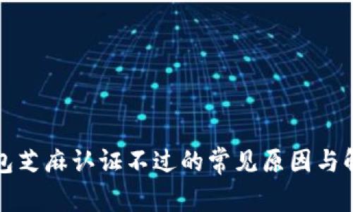 數(shù)字錢包芝麻認證不過的常見原因與解決方法